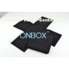 Luxury folding lady's necklace jewelry bag with touch leather and elegant stitching