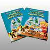 Teaching English Children Hardcover Book Printing Service UV Varnish