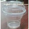 Clear Disposable Ice Cream Cups For Yogurt 150ml 5oz 70 Degrees
