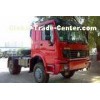 HOWO 4x4 Manual Prime Mover Truck All Wheel Drive with 7100kg Payload , Off Road Model