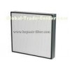 None Separator Fiberglass Media HEPA  Air Filters  Minipleat Media ULPA Filter