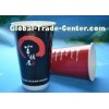 Disposable Double Side PE Coated Customizable Paper Cups For Fruit Juice / Frozen Cola