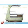 Customized Green MDF Wooden Mobile Kiosk Display ISO for Retail Stores