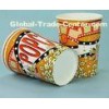 Eco-friendly 32oz Paper Popcorn Buckets / Popcorn Cups with Offset or Flexo Printing