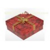 Jewelry Luxury Ribbon Recycled Cardboard Gift Boxes , Fancy Paper Box