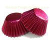 Customized Decorative Cupcake Wrappers for Red Weddings Cake Cup with SGS-COC-007396