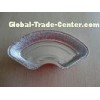 Recycled Small Silver Aluminum Foil Food Storage Container For Baking / Packing