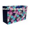 Personalised Paper Carrier Bags Round Dot Square Bottom for Gift