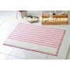 Pink & white strong water absorption 100% Acrylic Bath Mat of tufting process