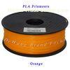 Orange 1kg pla filament 3d printing materials 1.75mm 3.00mm