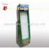 Flooring Corrugated Cardboard Display Stands For Shop Decorative
