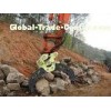 Stone Excavator Rotating Grapple / Hydraulic Grapples Construction Machinery Parts 10 Ton - 45T