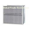 Deep-pleat Type High Temp Hepa Filter With Aluminum Foil Separator