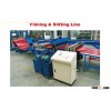 Filming and slitting line