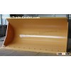 Digger Spare Parts High Efficiency Wheel Loader Bucket For Heavy Loading