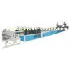PVC Twin-wall Hollow Roof Sheet Making Machine , Double Screw Extruder for Plastic Tiles 12mm - 14mm