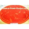 Customized Round Red Soft Wool Hand Knotted Carpet With 80% Wool 20% Nylon