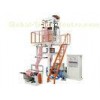 Double Colour Striped Plastic Film Blowing Machine For Low Density Polyethylene