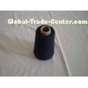 Anti-Bacteria Dark Blue Polyester Dyed Yarn For Sewing Thread