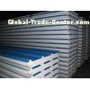 Cold Storage EPS Roof Sandwich Panel Insulation High intensity