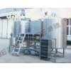 Commercial Beer Brewing Equipment , Stainless Steel 40 BBL Brewhouse Steam Heated