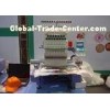 Hat / Finished Garments Single Head Cap Embroidery Machine Low Noise / Less Vibration
