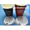 Personalized Hot Drinking Cappuccino Coffee Paper Cup Lids Dia 62mm / 72mm