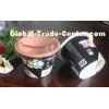 5oz White Disposable Dessert Cups , Plastic Yogurt Cups 160ml