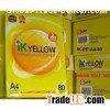 Ik Yellow  A4 Copy Paper 80gsm,75gsm,70gsm