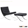 Ludwig Mies Van der Rohe Barcelona Chair and Ottoman