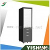 sliding door cabinet with roller shutter door