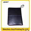 pu leather business portflio with calculator