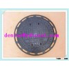 Round cast iron manhole covers circular ductile security foundry cover