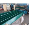 Galvanized corrugated steel sheet