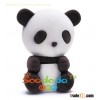 Black Panda Shaped Eraser
