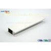 AA6063 T5 Extruded Aluminium Profile Windows Frame White Color Punching Coating