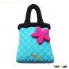 3D Fashion Blue handbag Shaped Eraser