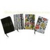 Custom Elastic Closure Notebook 3.5 x 5.5 with 100 sheets faux leather finish covers