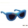 3D Fashion Blue sunglasses Shaped Eraser