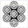 Galvanized / Vinyl Coated crimping aircraft cable / aircraft wire cable