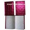 Embossed PU Jacket Cardboard Notebook