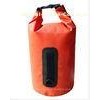10L orange waterproof dry bag for hiking swimming canoeing rafting