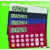 Name card size pocket calculator