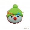 3D Cute Snowman Cake Shaped Eraser