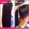 Indian Human Hair Lace Front Wig Silky Straight