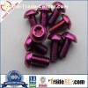 Ti Gr5 Colored Bolt ASME/ANSI B 18.3.4M