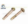 Galvanized Anchor Bolts Grade 4.8 , Concrete Sleeve Anchors For Steel Construction