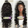 Brazilian Human Hair Lace Front Wig Looes Wavy