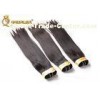 Dream Girl Long 26" 28" 30" European Human Hair Straight Black Hair Extensions