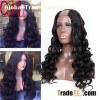 U Part Human Hair Wig